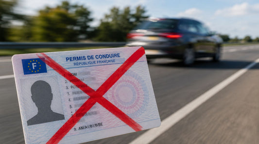 Illustration d’un permis de conduire suspendu dans le contexte du projet de loi RIPOST sur les stupéfiants