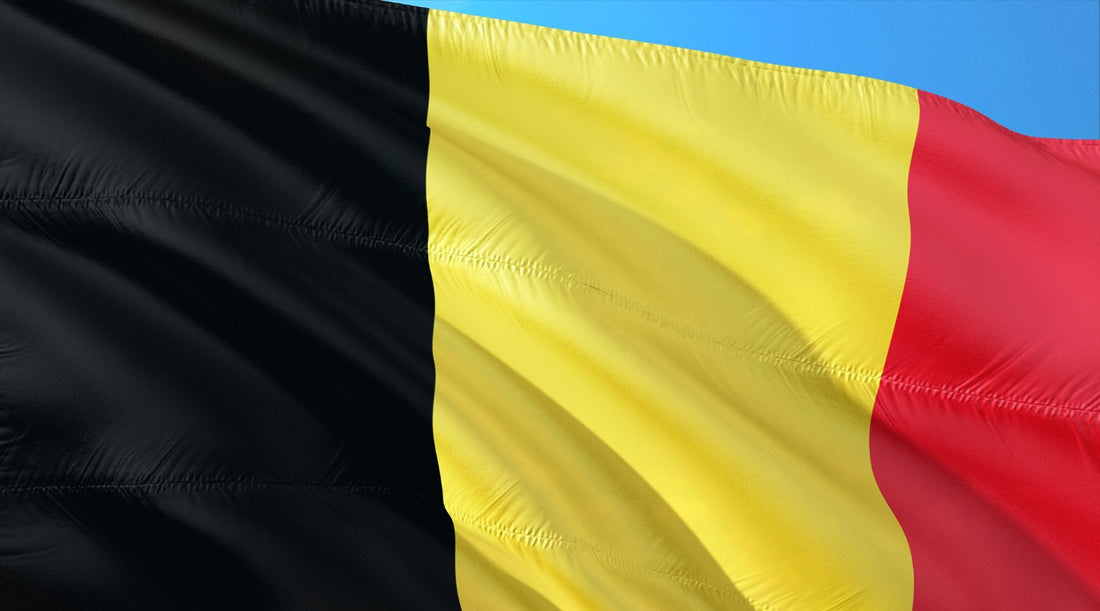 Drapeau belge illustrant la réglementation du contrôle salivaire au volant