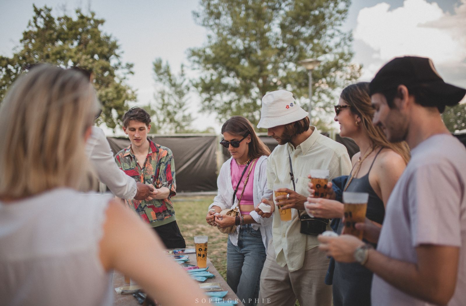 Photo du stand AMA Prévention au festival Open air Ordinaire à Strasbourg en 2023