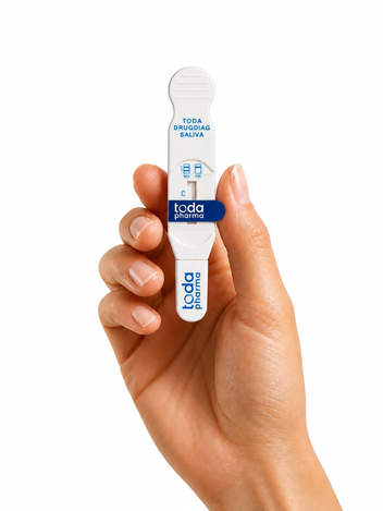 Test salivaire THC Drugdiag® Saliva THC 15 ng/mL pour dépistage du cannabis dans la salive