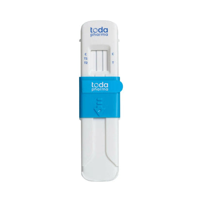Photographie du Test Salivaire 8 Drogues / NPS Drugdiag® Saliva Innovation Premium 8+ pour le dépistage de 8 drogues. Matériel médical Norme CE, certifié Police/G...